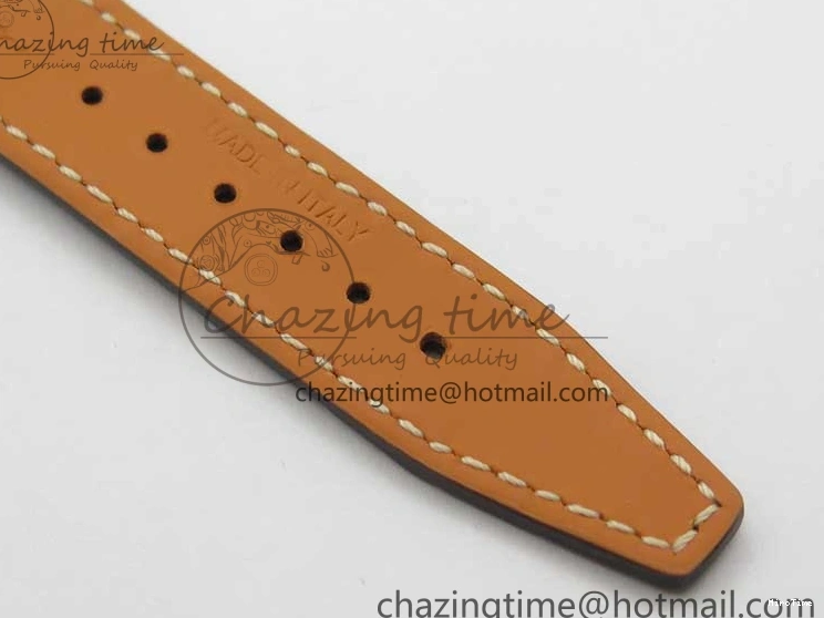 MIROTIME 0522 Durable Portofino 37mm RG V7F 1:1 Best Edition Gray Dial Diamonds Bezel on Black Leather Strap A 7089